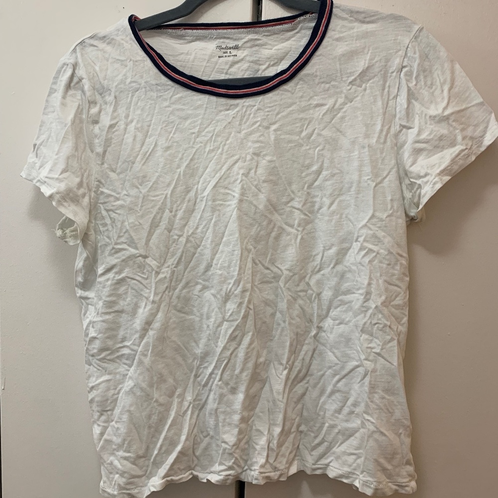 Madewell White Tee